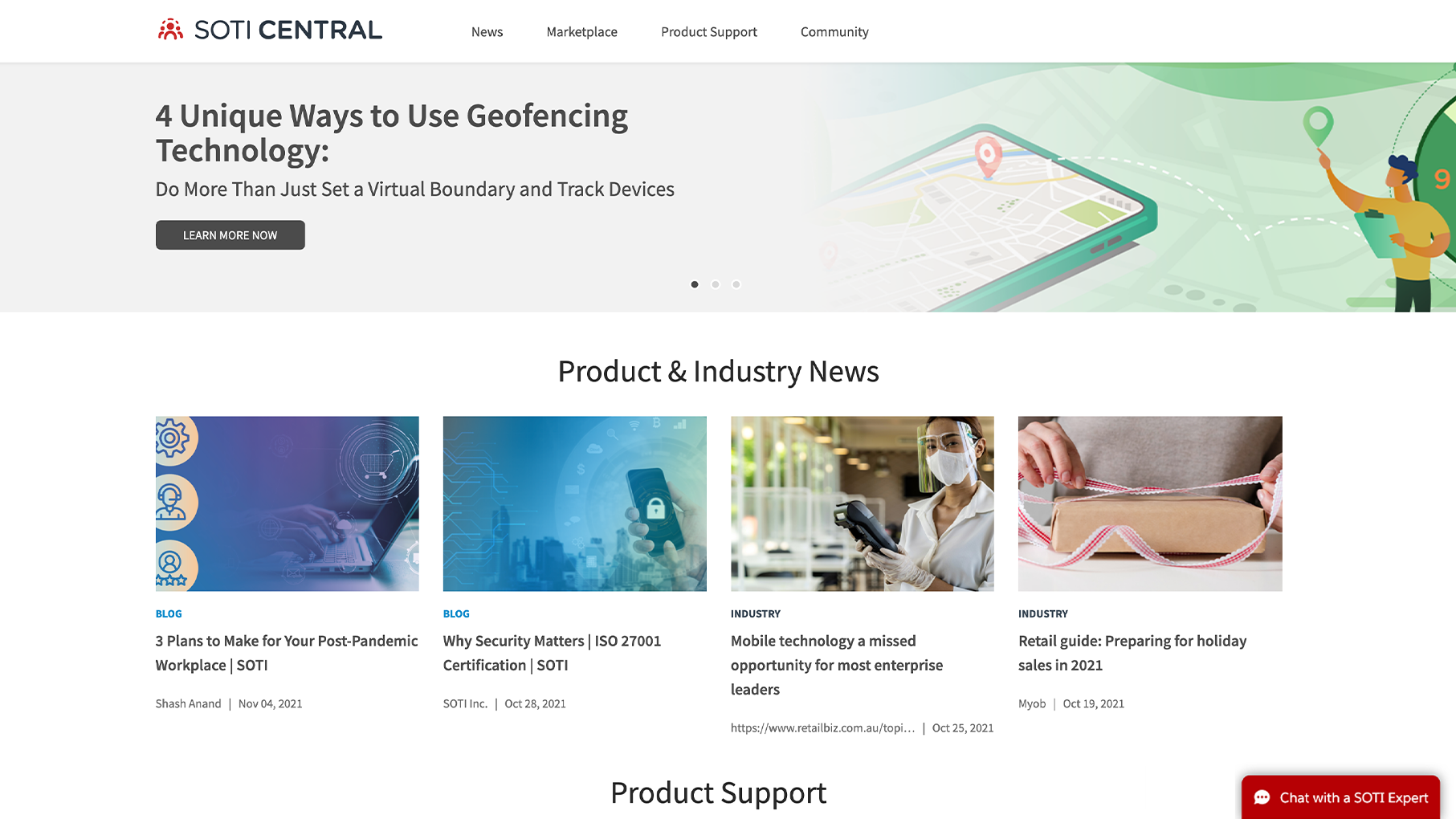 SOTI Central screenshot