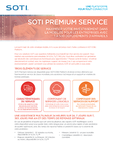 Download the SOTI Premium Service brochure